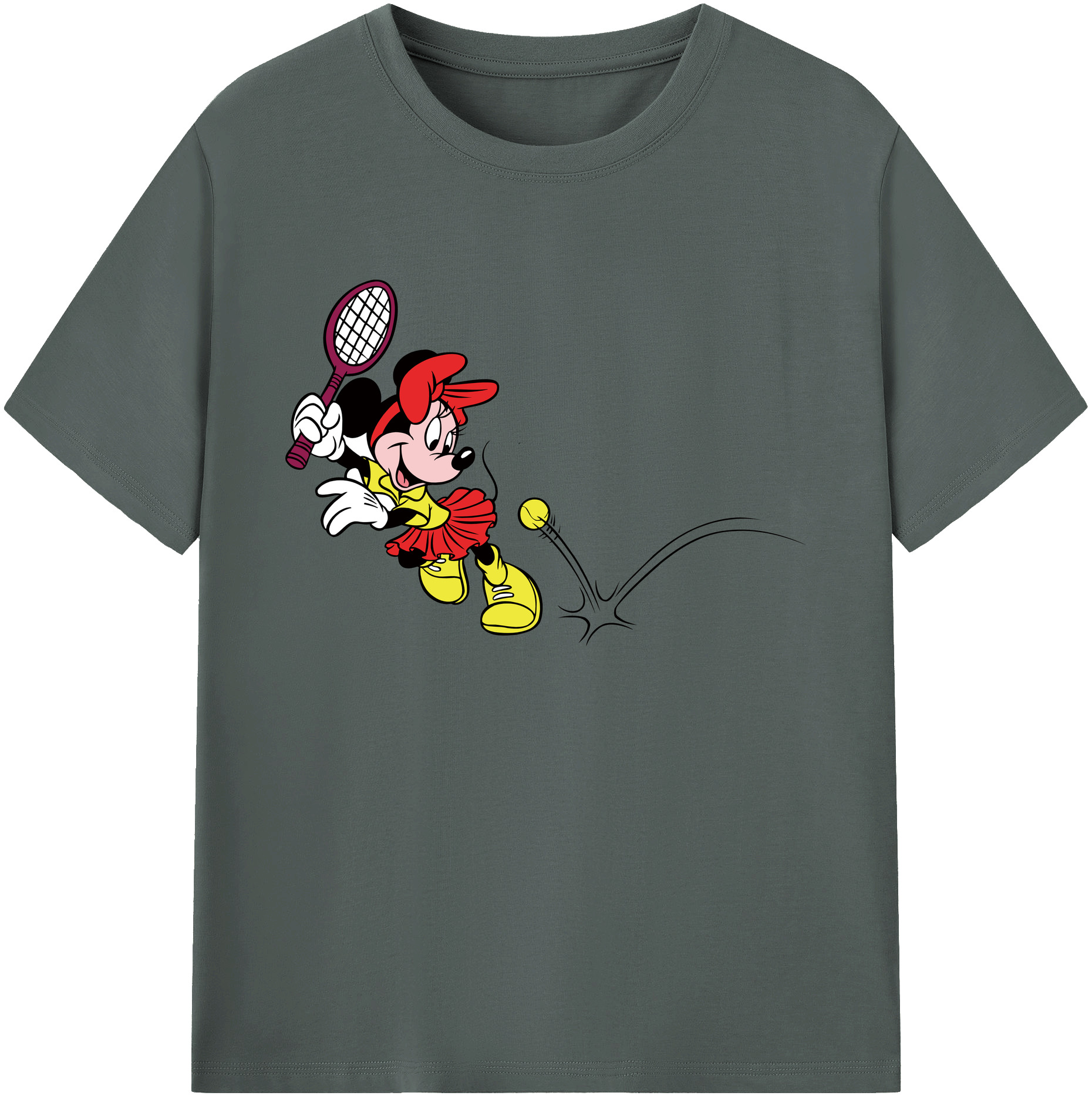 ミッキーマウス Mickey Mouse 綿100％ メンズ半袖Tシャツ｜肌触りやわらか＆通気性